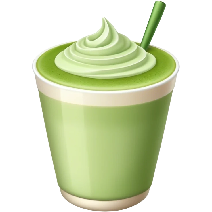 matcha latte cup emoji