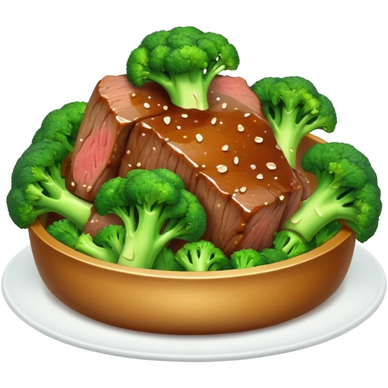 Beef and broccoli  emoji