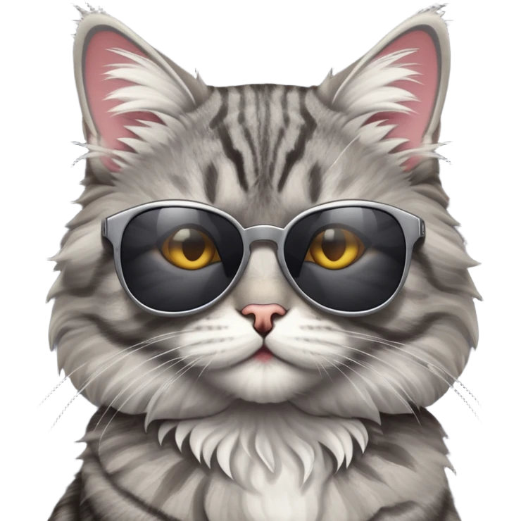 Cat wearing sunglasses emoji