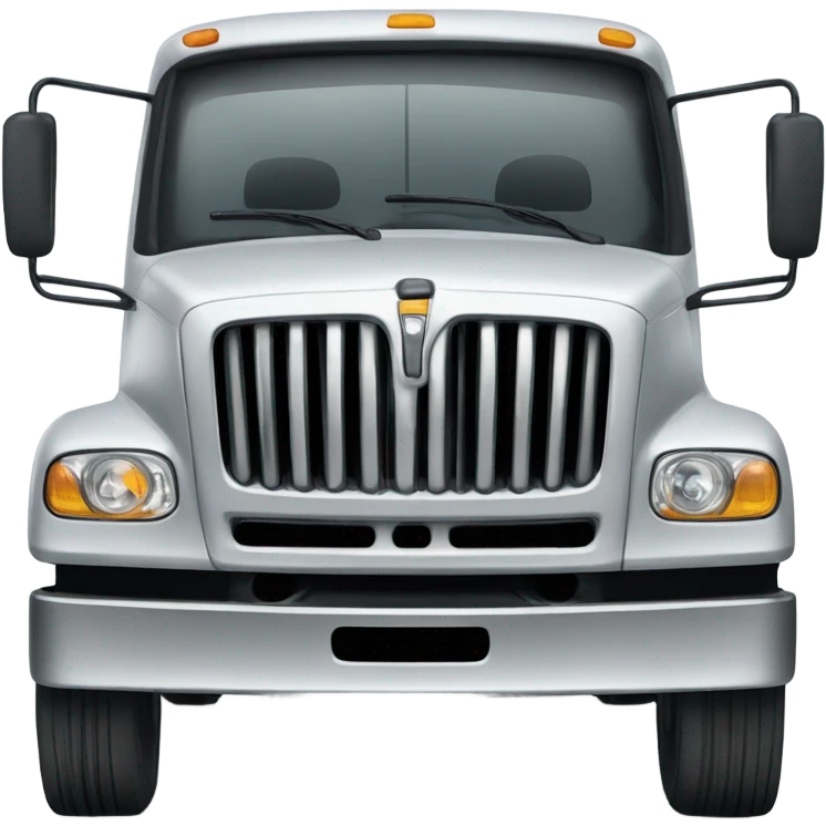 Smiling truck emoji
