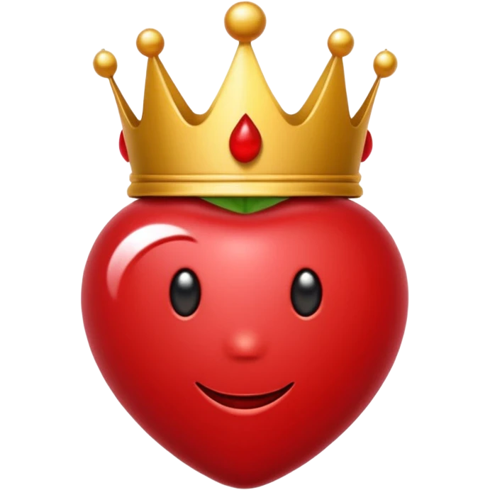 Cherry with crown emoji