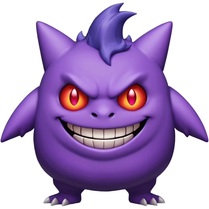 Gengar full body emoji