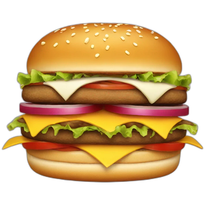 double-burger emoji