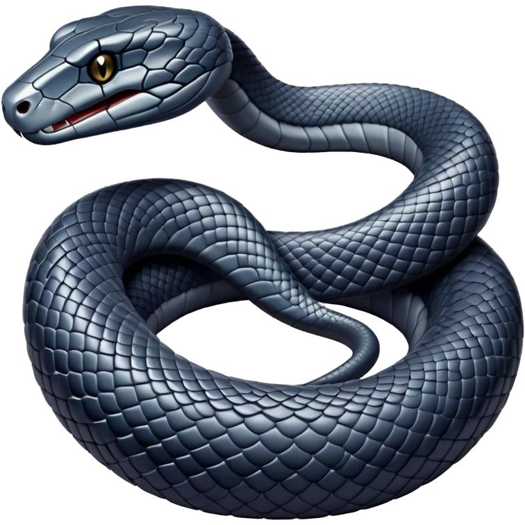 black mamba emoji