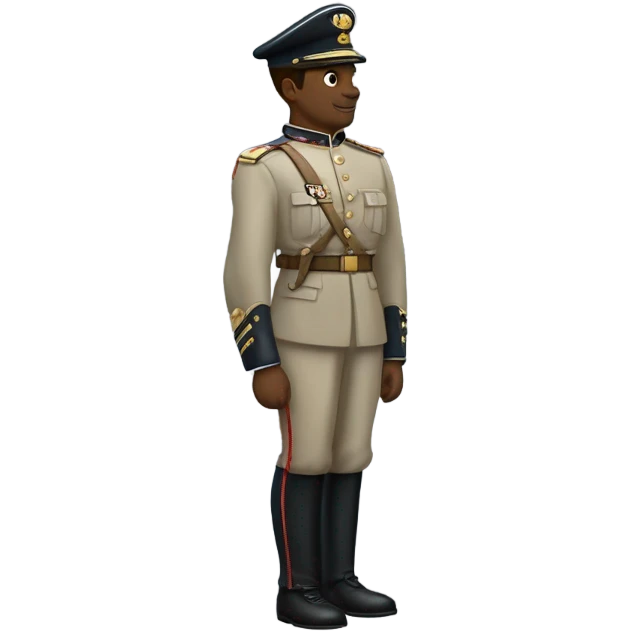 Soldier saluting emoji