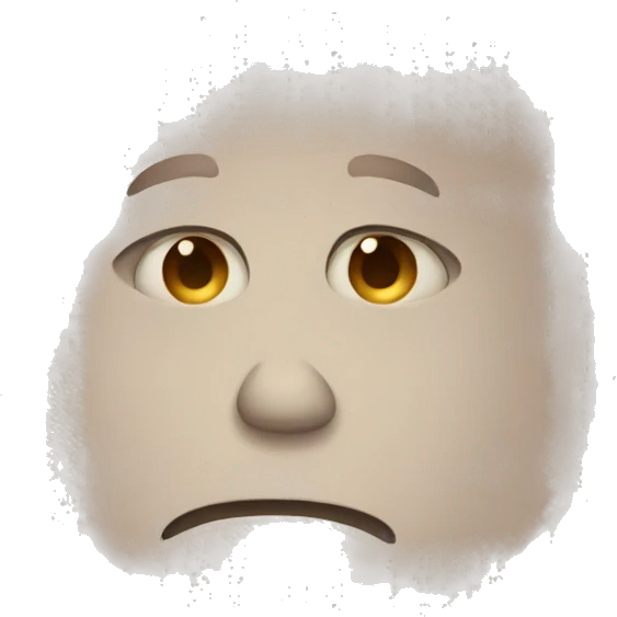 sad person tummy ace emoji
