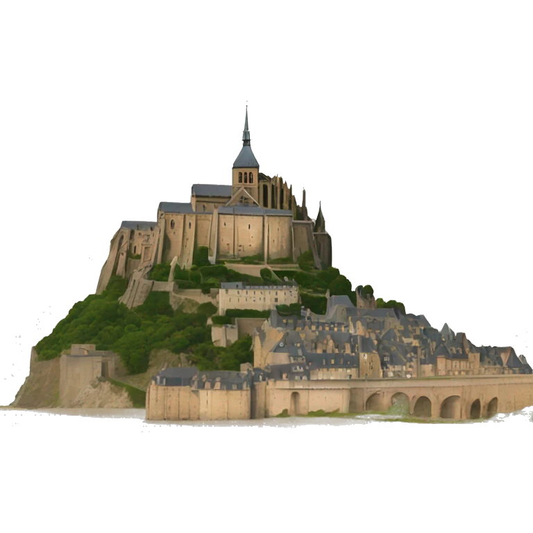 mont st michel emoji