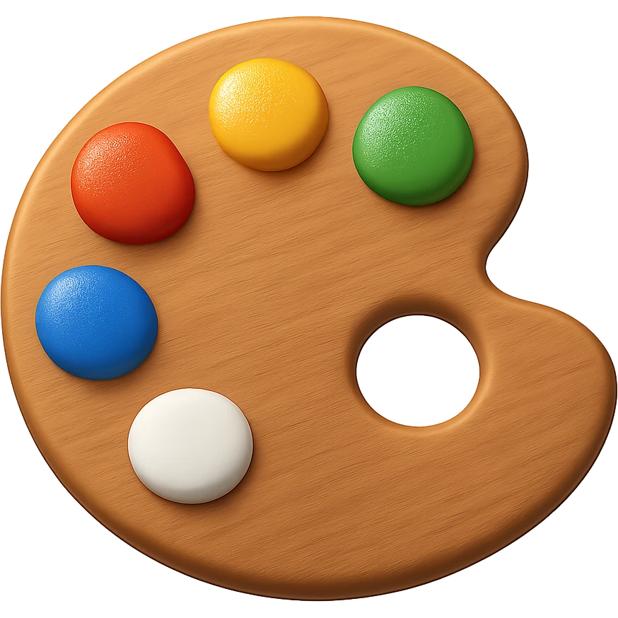 {
  "title": "3D Skeuomorphic Emoji Icon Schema",
  "type": "object",
  "properties": {
    "object": {
      "type": "string",
      "description": "Name of the object to be represented (e.g., 'money bag', 'camera', 'pizza')."
    },
    "style": {
      "type": "string",
      "enum": ["3D skeuomorphic emoji"],
      "description": "Visual style to be used for rendering."
    },
    "materials": {
      "type": "object",
      "properties": {
        "base": {
          "type": "string",
          "description": "Primary material texture, e.g., 'smooth cloth', 'metallic', 'plastic'."
        },
        "details": {
          "type": "array",
          "items": { "type": "string" },
          "description": "Secondary materials or embellishments (e.g., rope, buttons, stitching)."
        }
      }
    },
    "colors": {
      "type": "object",
      "properties": {
        "baseColor": {
          "type": "string",
          "description": "Main color of the object (e.g., '#F5DEB3' for a beige sack)."
        },
        "accentColors": {
          "type": "array",
          "items": { "type": "string" },
          "description": "Accent or highlight colors (e.g., yellow for dollar sign)."
        }
      }
    },
    "lighting": {
      "type": "object",
      "properties": {
        "type": {
          "type": "string",
          "enum": ["soft", "ambient", "studio"],
          "description": "Lighting type used to shade and define volume."
        },
        "shadows": {
          "type": "boolean",
          "description": "Indicates if soft drop shadows are used."
        }
      }
    },
    "geometry": {
      "type": "object",
      "properties": {
        "dimensionality": {
          "type": "string",
          "enum": ["3D"],
          "description": "Indicates that object is rendered in 3D."
        },
        "roundedEdges": {
          "type": "boolean",
          "description": "Indicates if object has smooth, rounded edges."
        }
      }
    },
    "expression": {
      "type": "string",
      "enum": ["playful", "realistic", "friendly"],
      "description": "Overall emotional tone of the icon."
    },
    "background": {
      "type": "string",
      "enum": ["transparent", "white", "gradient"],
      "description": "Background type for the rendered emoji."
    }
  },
  "required": ["object", "style", "materials", "colors", "lighting", "geometry", "expression", "background"]
}

palette emoji