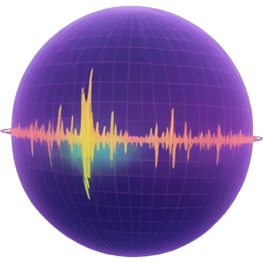 sphere emitting sound waves emoji