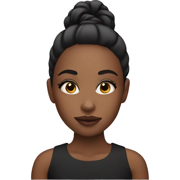 Girl with makeup  emoji