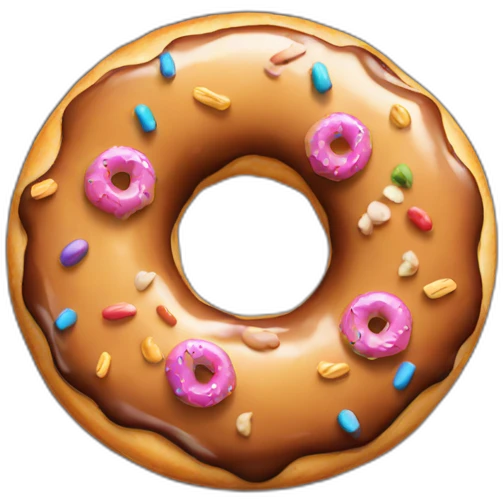 donut-earth emoji