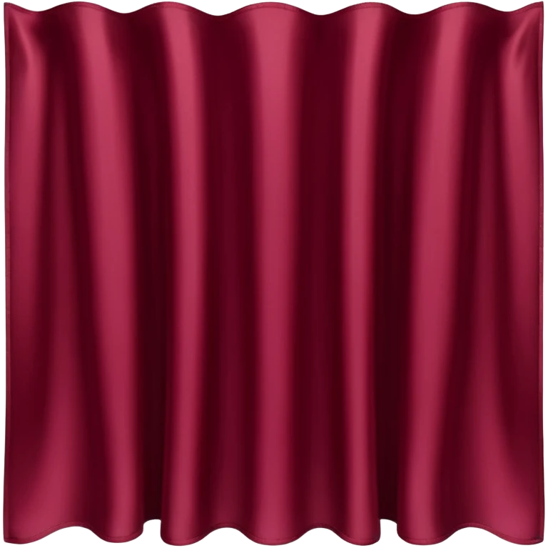 Deep Burgundy silk emoji