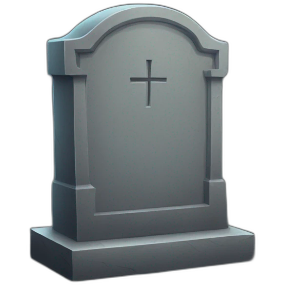 Tombstone emoji