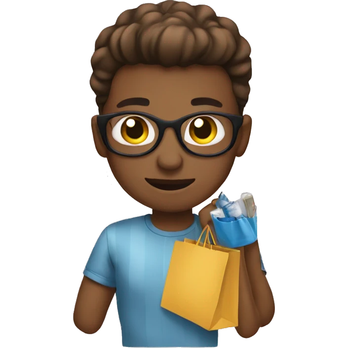 Shopping emoji