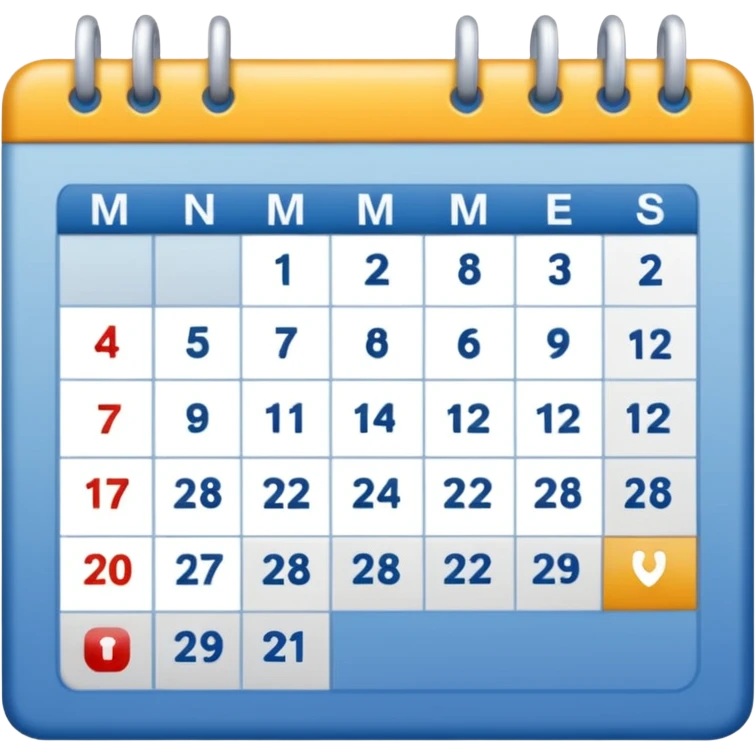 calender emoji