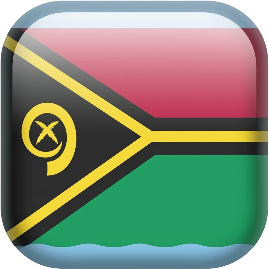 Vanuatu islands icon with no white back ground emoji