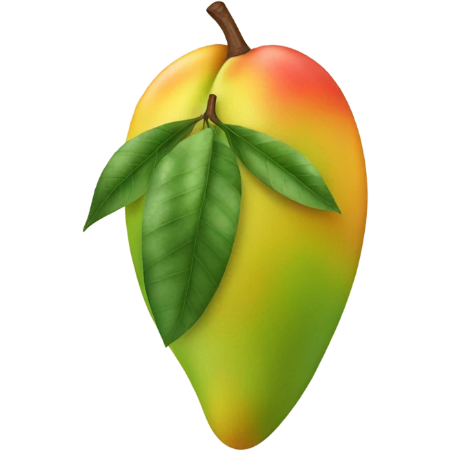 Realistic Mango emoji