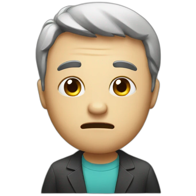 Losing money emoji
