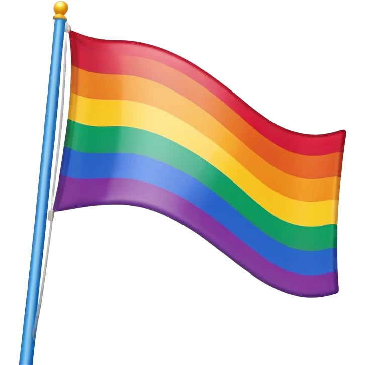 Rainbow flag that says jones on it emoji