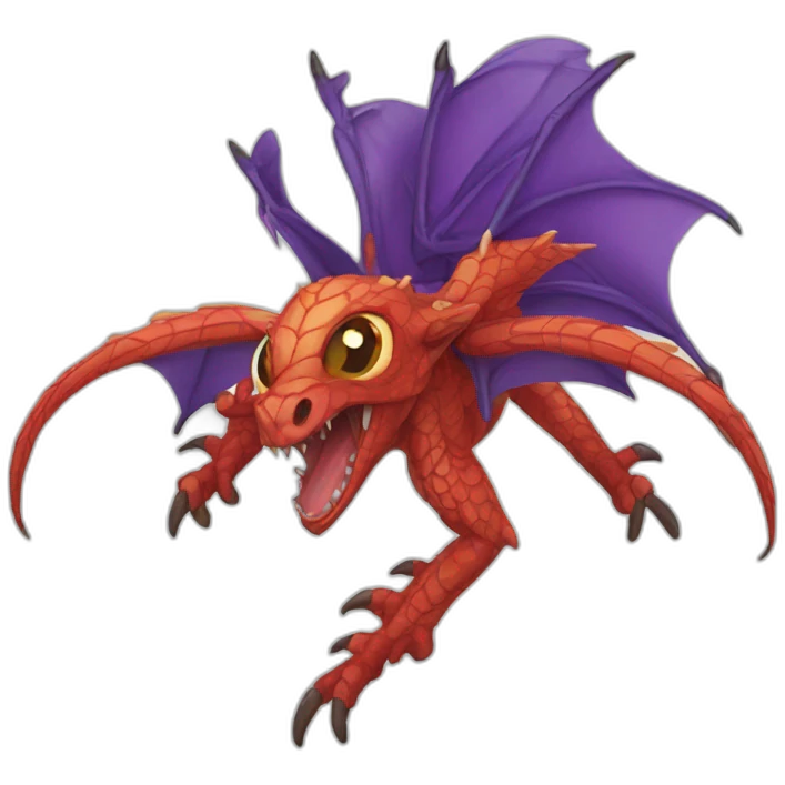 Spider dragon  emoji
