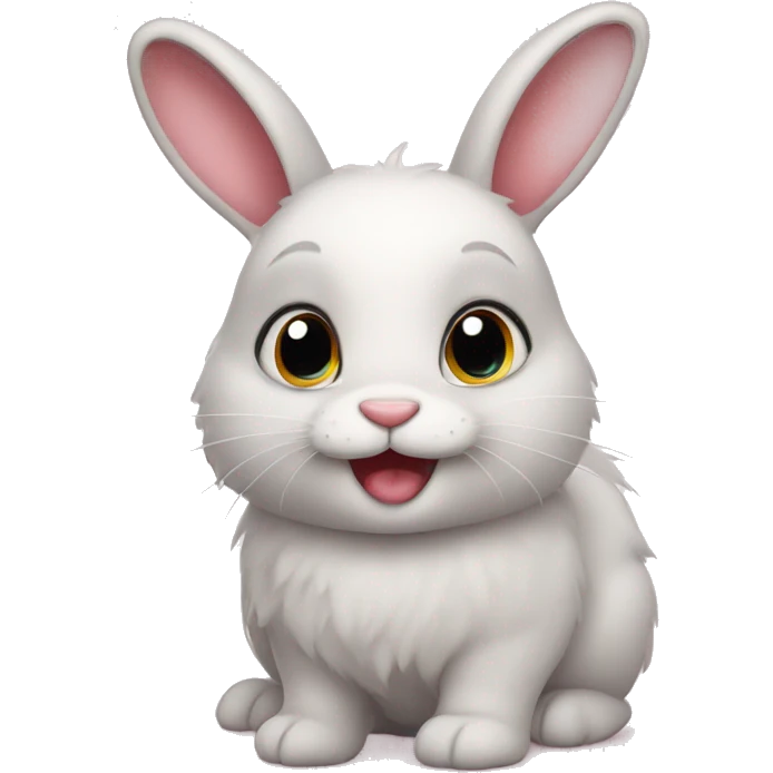 Cute bunny emoji