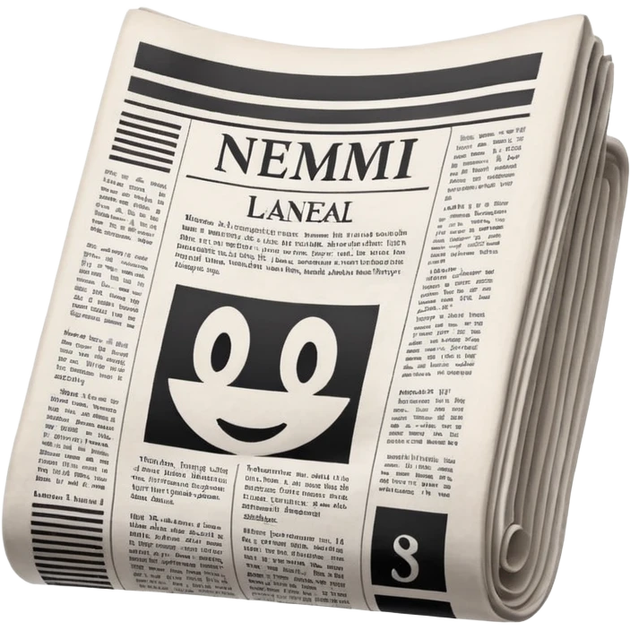 Newspaper emoji
