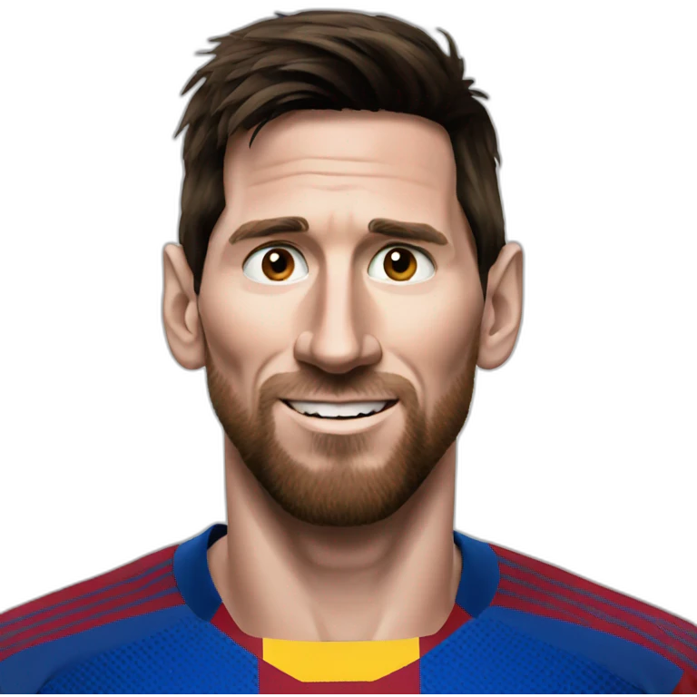 Messi cartoon  emoji