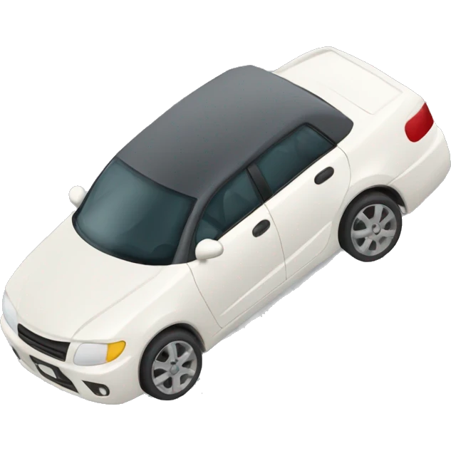 Low car emoji