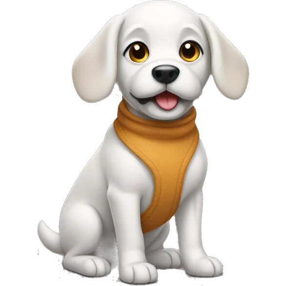 dog in shop emoji