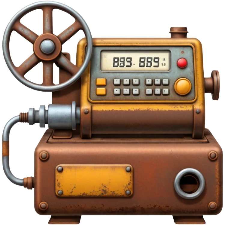 1980s machinery and equipment emoji