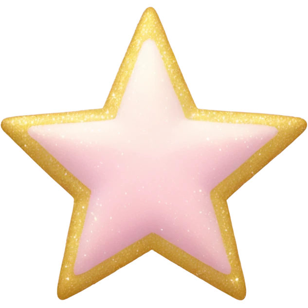 pale pink star sparkle emoji