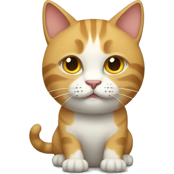 Microsoft style cat emoji