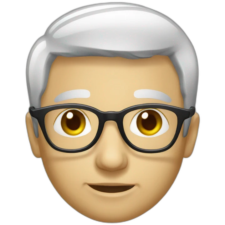 député lunettes emoji