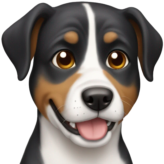 A dog emoji