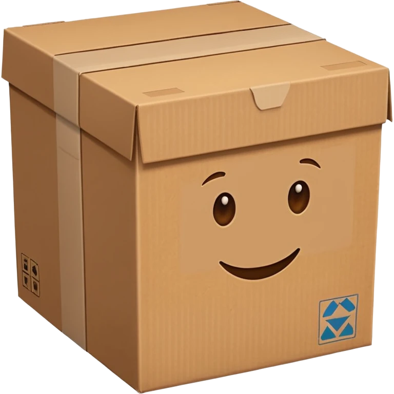 make delivery box  emoji