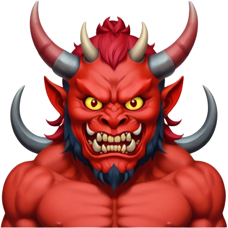 demonio japones emoji