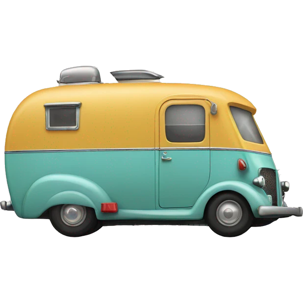 hot rod caravan emoji