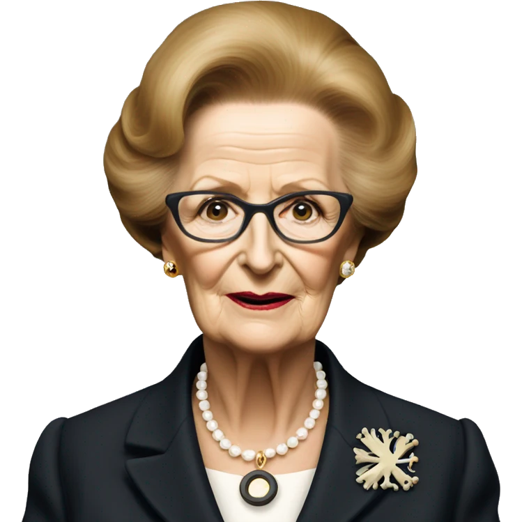 Margret Thatcher  emoji