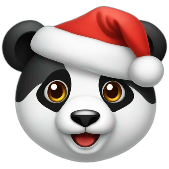 SANTA PANDA emoji