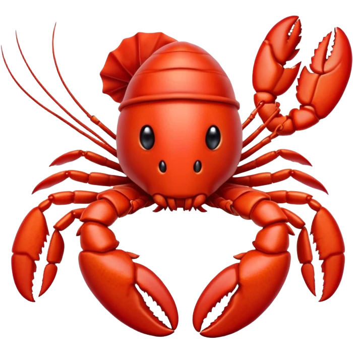 Lobster hat emoji