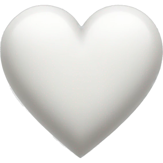 white heart emoji