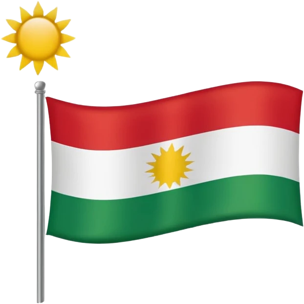 Kurdistan flag  emoji