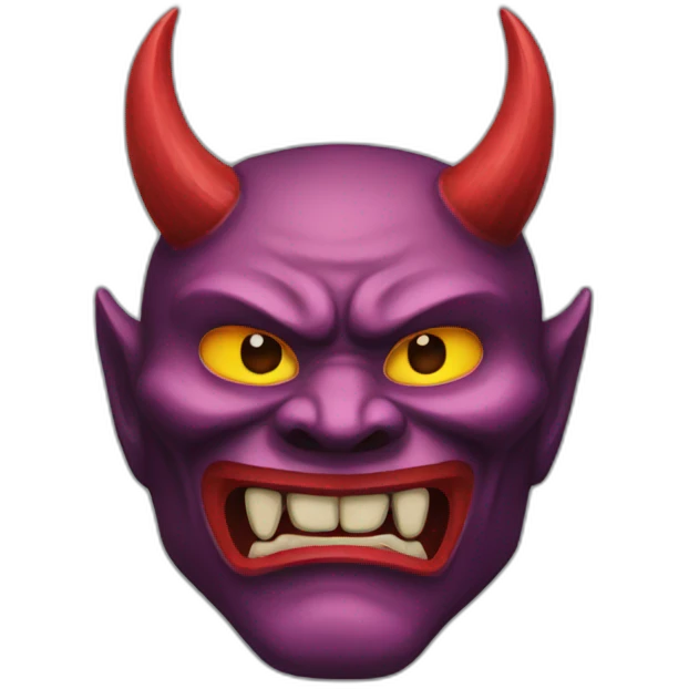 Oni-mask emoji