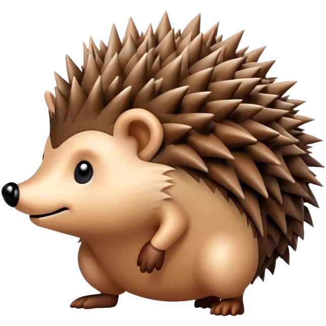 hedgehog climbing emoji