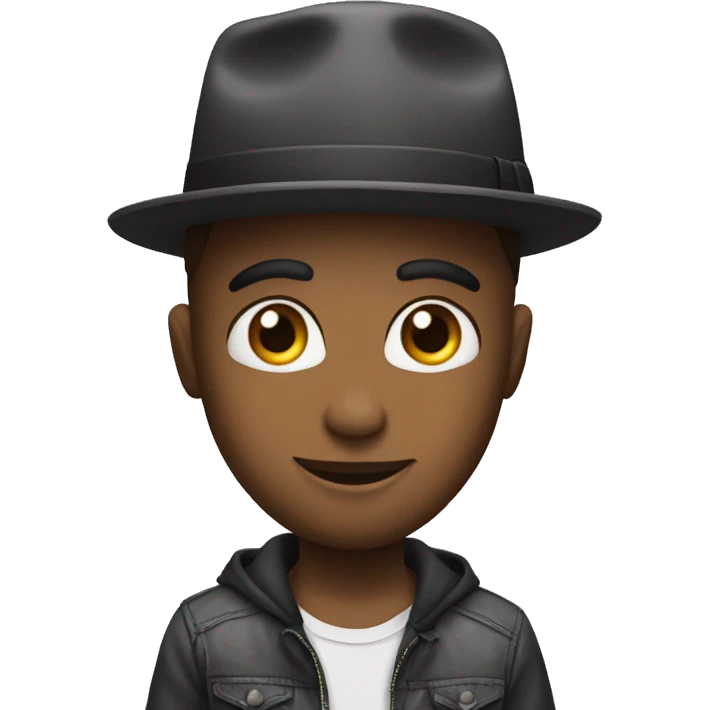 a DJ with hat You vs You asking for dance requests  emoji