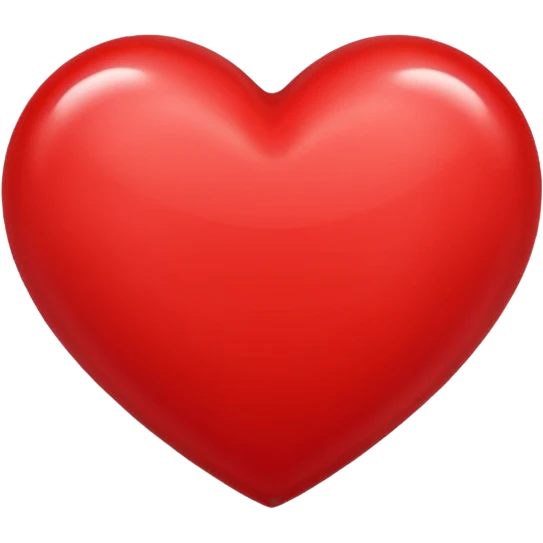red heart emoji