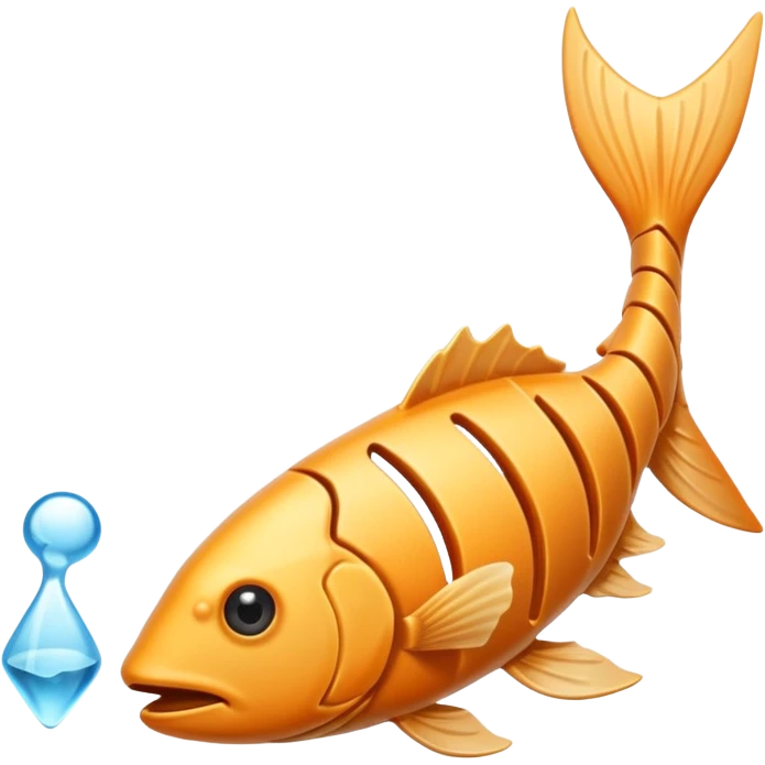 Fish bone emoji
