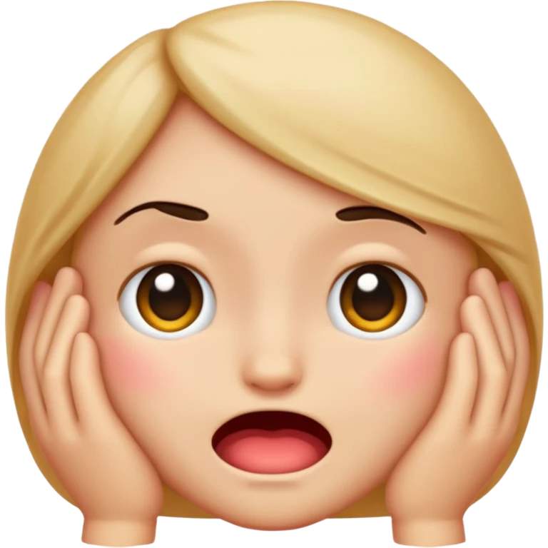 Shy emoji that just said smth risky emoji