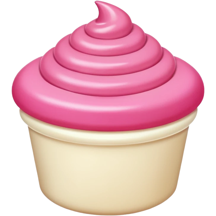 pink cream  emoji