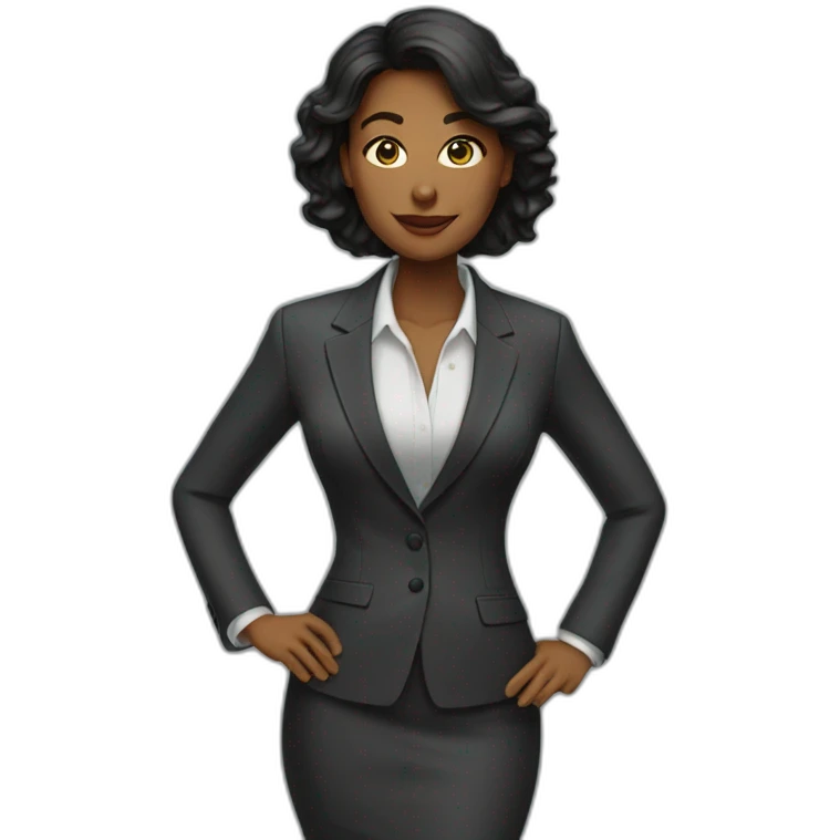 boss woman emoji